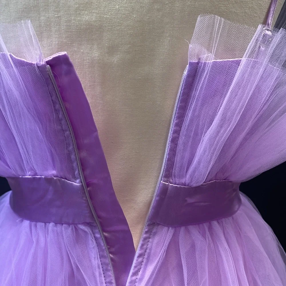 SHEIN Tulle Dress Purple SZ Teen 13Y